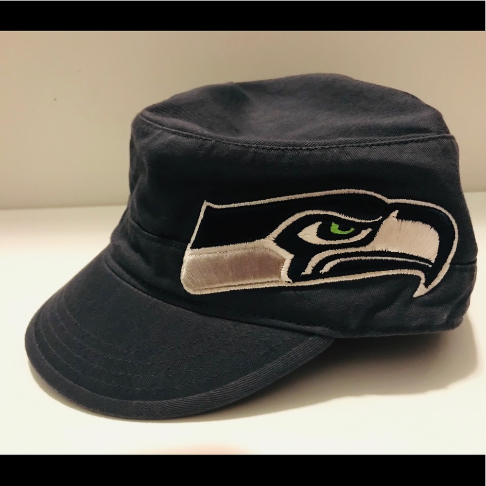 On SALE! Seahawks cute women blue cap